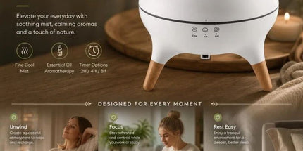 Sound Sensing Jellyfish Fragrance Diffuser, Dynamic RGB Glow, Silent Home Spa Companion