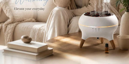 Sound Sensing Jellyfish Fragrance Diffuser, Dynamic RGB Glow, Silent Home Spa Companion