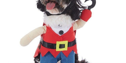 Themed Family Gathering Accessory For Cats & Dogs, Holiday Dress-up Decor for Halloween Christmas Events, Size M