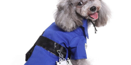 XL Size Xenon Navy Pet Costume, Fancy Dress for Halloween & Christmas, Lightweight for 7-10 kg Dogs and Cats