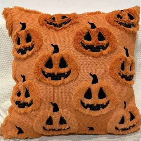 2pc Festive Short Plush Cushion Cover