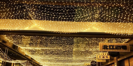 High‑Density LED Star String Lights Plug‑in Version, Dense Lamp Beads For Rich Visual Glow, Holiday Outdoor Gathering Lighting, 100M 1000Leds Warm White Tyack eCommerce Solutions