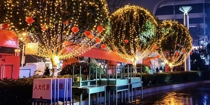 Dense Bead Cool‑White LED Fairy String Lights Plug‑in, Uniform Bright Illumination For Outdoor Celebration, Holiday Large‑Scene Decor Lamp, 100M 1000Leds Cool White Tyack eCommerce Solutions