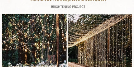 Dense Bead Cool‑White LED Fairy String Lights Plug‑in, Uniform Bright Illumination For Outdoor Celebration, Holiday Large‑Scene Decor Lamp, 100M 1000Leds Cool White Tyack eCommerce Solutions