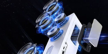X9 Star Computer Speaker,White