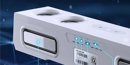 X9 Star Computer Speaker,White