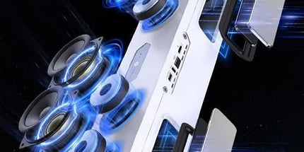 X9 Star Computer Speaker,White