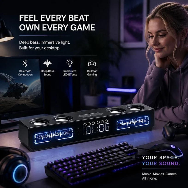 X9 Star Computer Speaker,Black