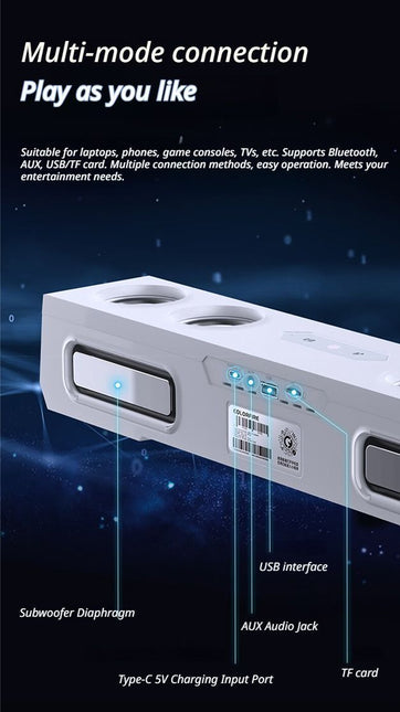 X9 Star Computer Speaker,Black