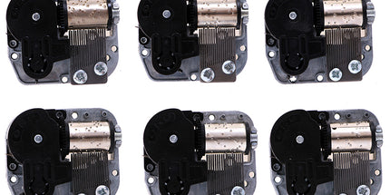 Mechanical DIY Music Box Sankyo Musical Movement + Screws + Black A3:Merry Christmas