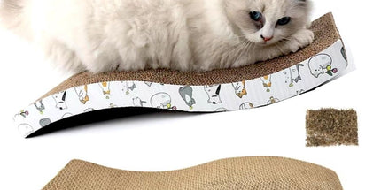 Cat Scratching Board, MultiColor Cat Tree with Catnip