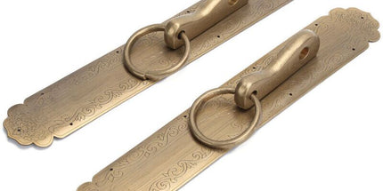 Chinese Style Door Ring Brass Handle Antique Door Handle Furniture Hardware