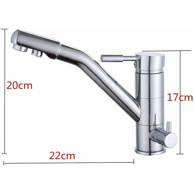 3-1 Kitchen Mixer Tap 3 Way Faucet Rotatable Osmosis Mixer Tap