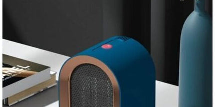 Bathroom Fan Heater Mini Space Heater Portable Ceramic Fan Heater Quiet Electric Mobile Electric Heaters for Home and Small Office 1200W, De