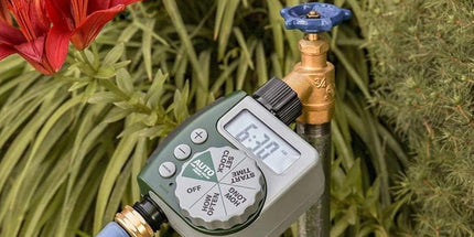 2 Pack Programmable Digital Garden Hose Water Timer with LCD Screen, 1 Outlet, Battery Powered, Built in Rain Delay, Water Resistant Tyack eCommerce Solutions