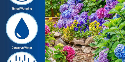 2 Pack Programmable Digital Garden Hose Water Timer with LCD Screen, 1 Outlet, Battery Powered, Built in Rain Delay, Water Resistant Tyack eCommerce Solutions