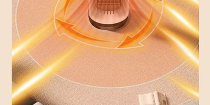 Desktop Vertical Space Heater with Remote Control, Fast Heating PTC Electric Fan Heater, Portable Mini Winter Electric Space Heater for Bedroom Office Home Indoor Heating（Black & Gold）
