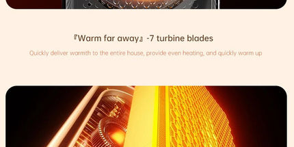 Desktop Vertical Space Heater with Remote Control, Fast Heating PTC Electric Fan Heater, Portable Mini Winter Electric Space Heater for Bedroom Office Home Indoor Heating（White）