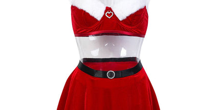 House Of Dasein Christmas Dress Up Holiday Four Piece Set - Xl
