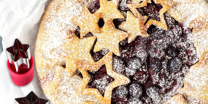 Star Cookie Cutters Set Sandwich Cutters for Kids 9 pieces Shaped Biscuit Fondant Cake Cheese Pastry Molds Christmas Gifts