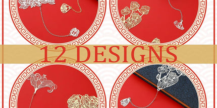 12 Pieces Metal Bookmarks for Women Metal Leaf Bookmark with Chain Christmas Gifts for Book Lovers Writers Readers
