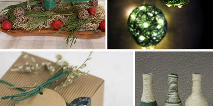 656Feet Green Twine String - 2MM Thick Natural Jute Twine String Heavy Duty Garden Twines Strings Hemp Rope for Climbing Plants Gardening Tomatoes Crafts Gift Wrapping Christmas Decorations