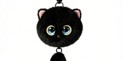 AI Cat Companion Robot - Interactive Emotional Support Pet with 40+ Languages Voice Cloning Long-term Memory - Touch Sensitive Smart Toy for Kids Adults - Black Cat