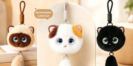 AI Cat Companion Robot - Interactive Emotional Support Pet with 40+ Languages Voice Cloning Long-term Memory - Touch Sensitive Smart Toy for Kids Adults - Siamese Cat