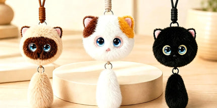 AI Cat Companion Robot - Interactive Emotional Support Pet with 40+ Languages Voice Cloning Long-term Memory - Touch Sensitive Smart Toy for Kids Adults - Siamese Cat