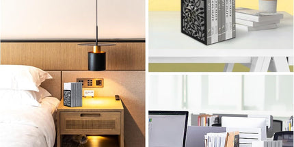 1 Pair Metal Bookends or Shelves, Tree Book Ends Decorative Bookends or Heavy Books, Book Holder or Shel, Black Unique Book Stoppers, Book Holders or Shelves Home Oice School-Right Angle
