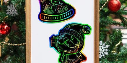 Rainbow Scratch Art Kit Christmas Scratch Off Cards Paper Set