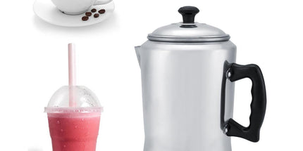 Ergonomic Handle Coffee Machine, Easy-to-Clean, Portable for Milk Tea, Home or Restaurant
