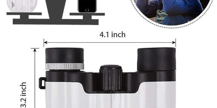 8x21 Binoculars for Babies Mini Compact Christmas Gift Outdoor Binoculars