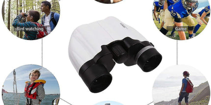 8x21 Binoculars for Babies Mini Compact Christmas Gift Outdoor Binoculars