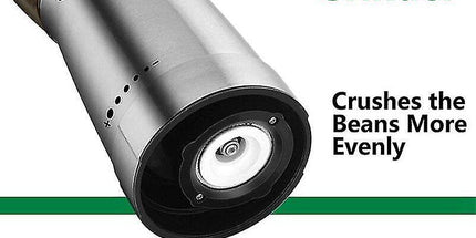 Electric Coffee Grinder - USB Rechargeable Portable Bean Mill for Home Use