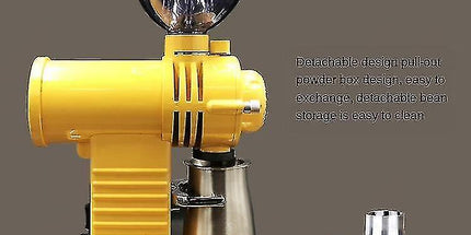 220V Electric Coffee Grinder - Compact Single Bean Grinder for Home Use
