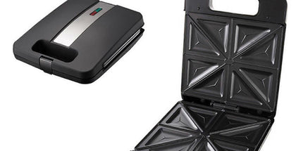 Triangle Waffle Maker with Handle - Portable Nonstick Waffle Iron for Home & Restaurant
