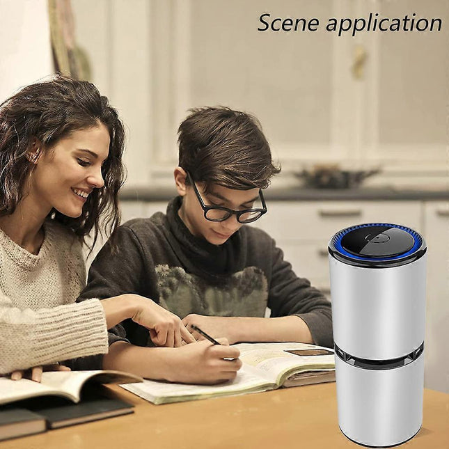 Portable Air Purifier for Car, Bedroom, Home, Compact Filter Cleaner