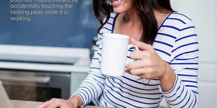 Smart Electric Coffee Beverage Warmer for Desk or Home