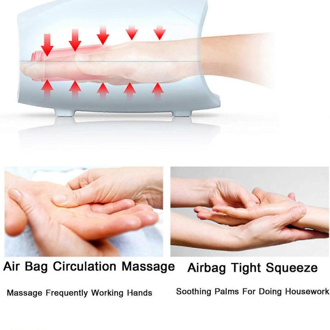 Hand Massager with Heat & Compression, Home Hand Therapy Device