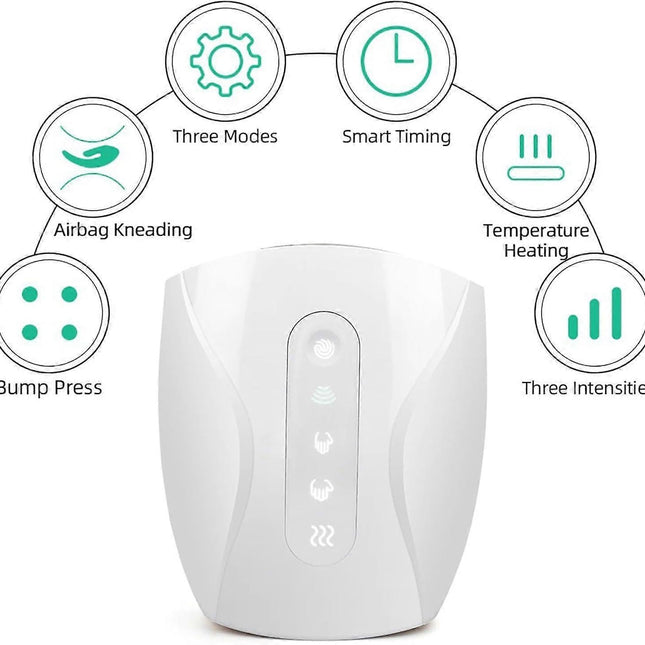 Hand Massager with Heat & Compression, Home Hand Therapy Device
