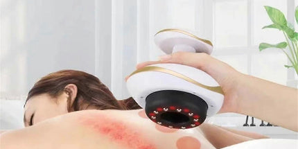 Home Electric Guasha Scraping & Cupping Massager, Vacuum Suction Heating Body Tool
