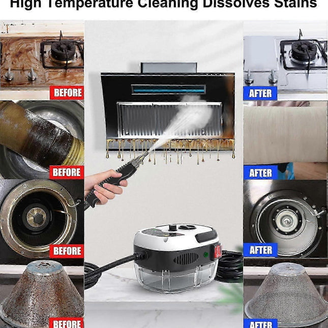 2500W Handheld Steam Cleaner for Home Use Portable Cleaning Steamer