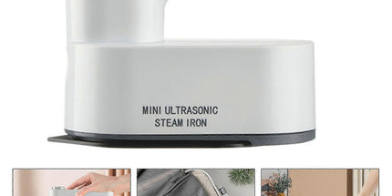 Rechargeable 1200W Handheld Steamer and Iron for Travel & Home Fabric Ironing
