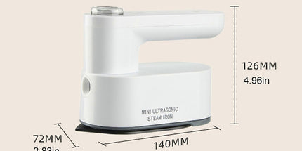 Rechargeable 1200W Handheld Steamer and Iron for Travel & Home Fabric Ironing