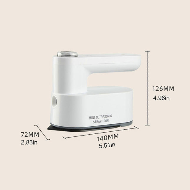 Rechargeable 1200W Handheld Steamer and Iron for Travel & Home Fabric Ironing