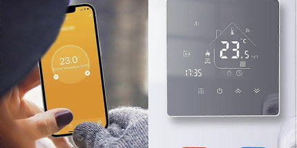 Smart Thermostat Room Heating WiFi Wall Mounted Temperature Controller for Home