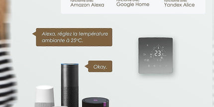 Smart Thermostat Room Heating WiFi Wall Mounted Temperature Controller for Home