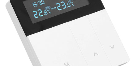 Color Smart Electric Heating Thermostat Programmable 16A AC90-240V for Home Office