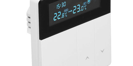 Color Smart Electric Heating Thermostat Programmable 16A AC90-240V for Home Office